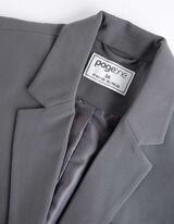 Blejzer - Opuštena varijanta - tamno-siva