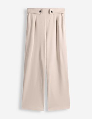 Culotte - Webstoff - beige