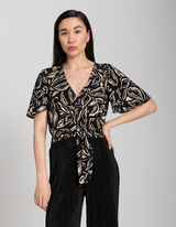 Palaidinė-mar&scaron;kiniai - LENZING&trade; ECOVERO&trade; - juodas