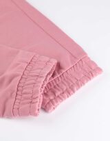 Pantaloni da jogging - Tasche applicate - rosa