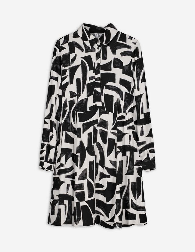 Blousejurk - Viscose - wit