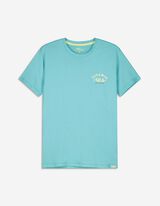 Majica kratkih rukava - Print s porukom - tirkizna