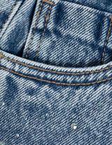 Jeans - Ziersteine - blau