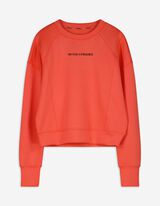 Sweatshirt - Soft-Touch - hellrot