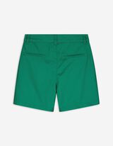 Džínové šortky - Směs bavlny - tmave zelena