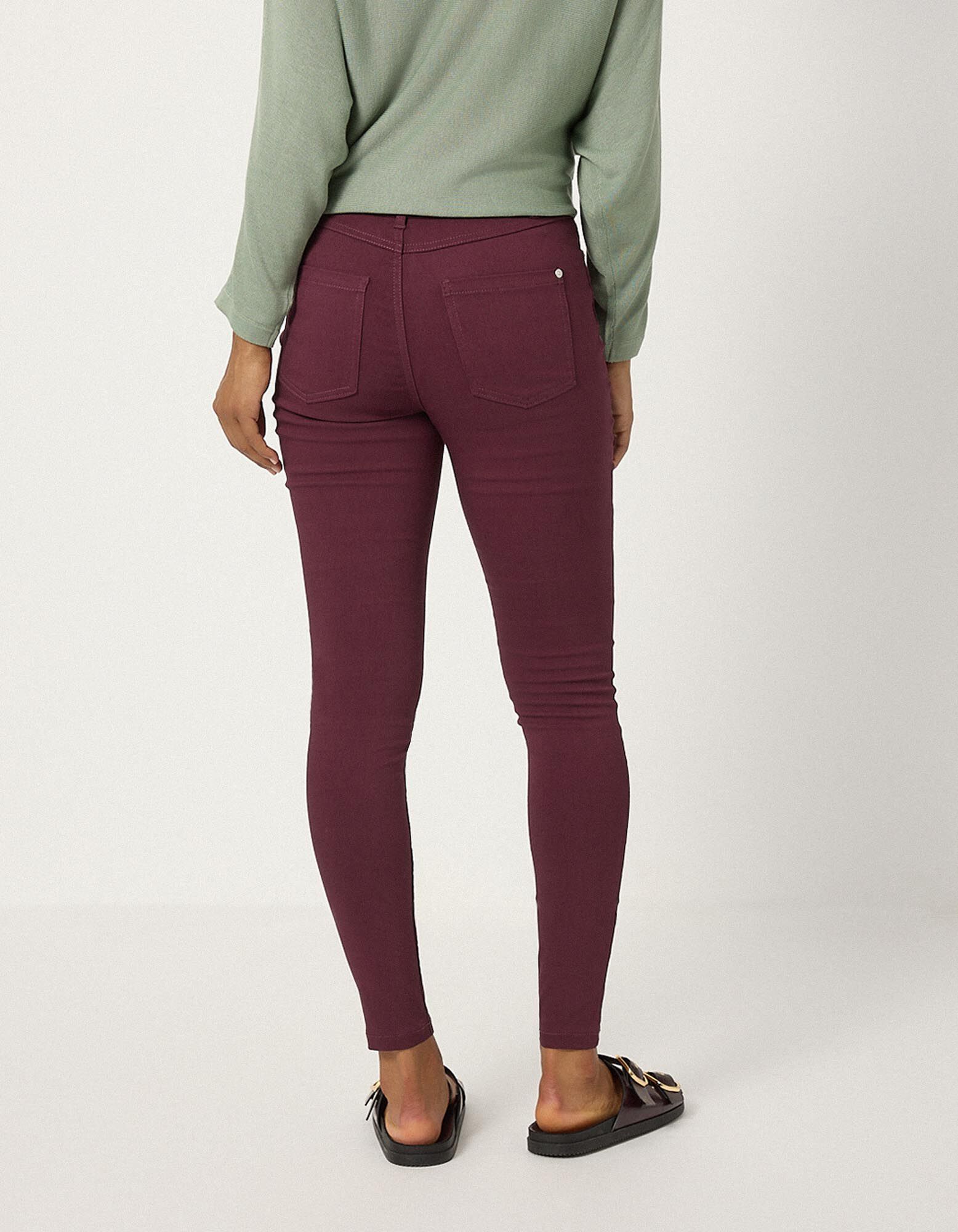 Hose - Skinny Fit - Lila