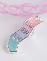 Choker - Set van 3 - roze