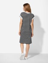 Kleid - gerade geschnitten - schwarz