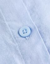 Bluza - Srajčni ovratnik - svetlo modra