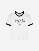 T-Shirt - Print - weiß