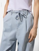 Jeans - Balloon Fit - blau