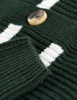 Strickjacke - Knopfleiste - grün