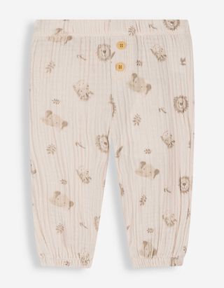 Hose - Musselin - beige