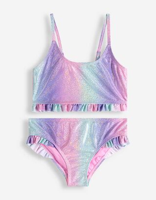 Set aus Bikinitop und Bikinislip - Farbnuancen - pink