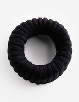 Loop-Schal - einfarbig - Schwarz