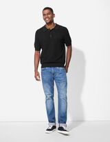 Tricou polo - Guler Polo - Negru