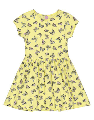 M&auml;dchen Kleid mit Blumenprint