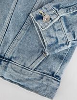 Traper jakna - Used-Look - svijetlo plava