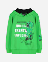 Hoodie - Minecraft - groen