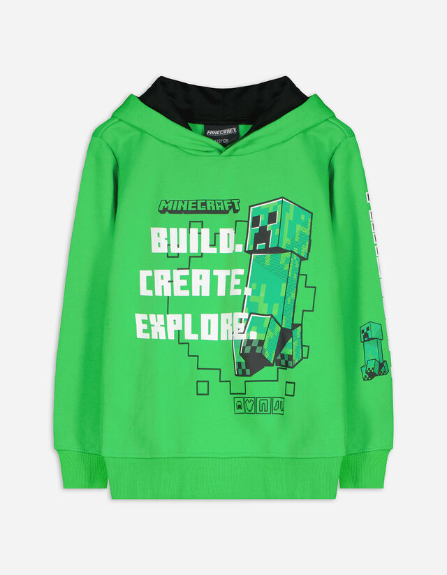 Hoodie - Minecraft - groen