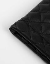 Astuccio per occhiali - Materiale strutturato - nero