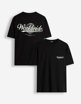 T-Shirt - R&uuml;ckenprint - schwarz