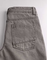 Jeans - Loose Fit - grau