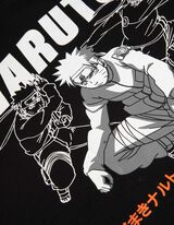 Mikina s kapucňou - Naruto - cierna