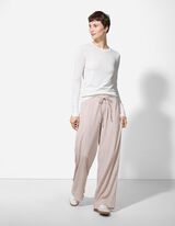 Pulóver - Díszgombokkal - feher