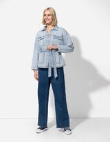 Traper jakna - Pamuk - svijetlo plava