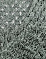 Pulover - V-izrez - tirkizna