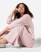 Leggings - Scuba - hellrosa