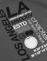 Tričko - Zadný výtlačok - tmavoseda