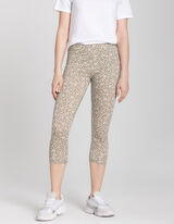 Pantalone 3/4 - Elastični pojas - tamno-zelena