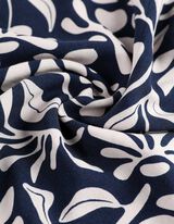 Pantaloni palazzo - LENZING&trade; ECOVERO&trade; - Albastru inchis