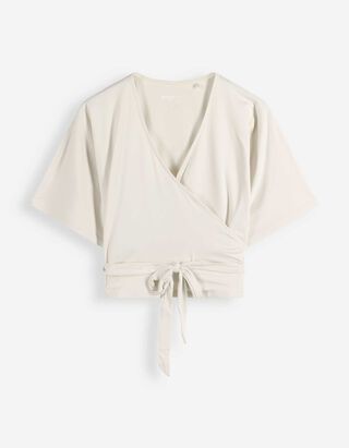 T-Shirt - Cropped - wei&szlig;