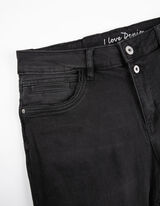 Dž&iacute;nsy - Girlfriend Fit - tmavomodra