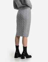 Rock - Viskose-Mix - grau