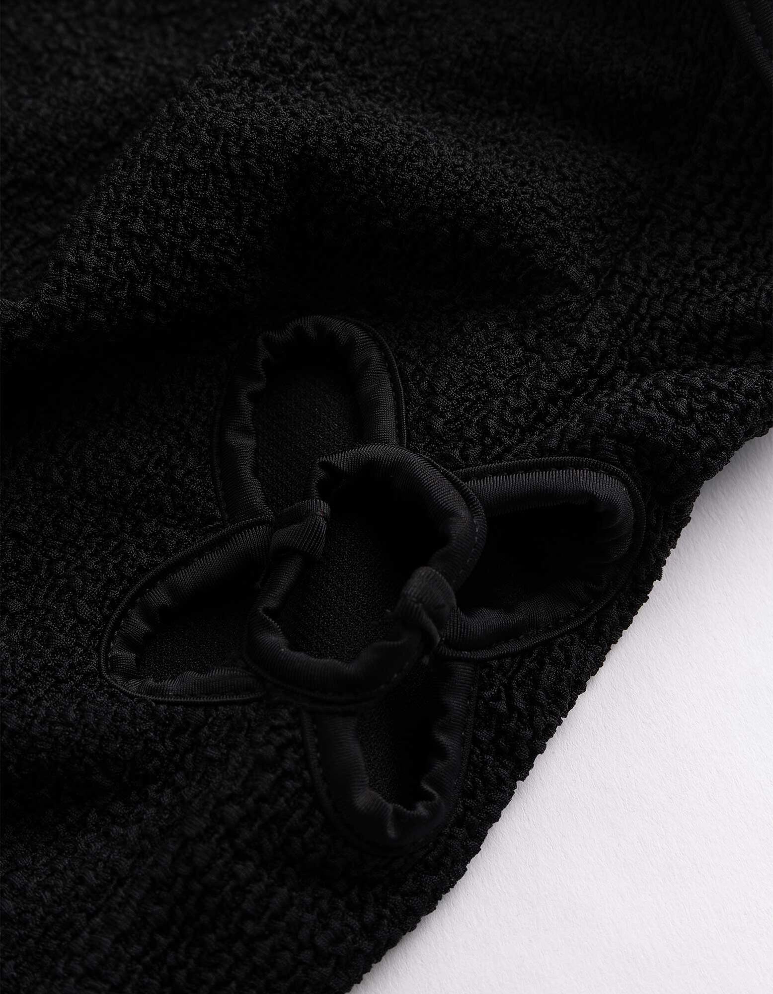 Badeanzug - Cut-Outs - Schwarz