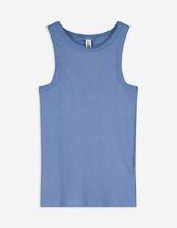 Top - Rebrasta tekstura - modra