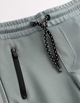 Tepl&aacute;ky - polyester - tyrkysovy