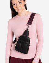 Koti rihm - mitmemustriline - tumepunane