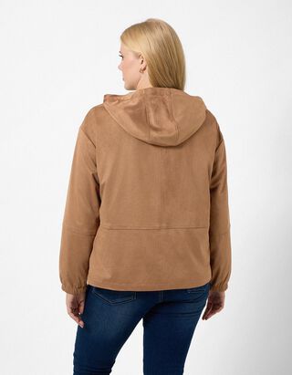 Blouson - Regulierbarer Saum - Braun