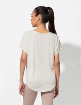 T-shirt - Ademend - wit