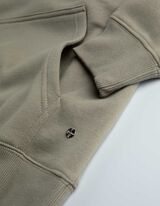 Dukserica sa kapuljačom - Kengur džep - tamno-zelena