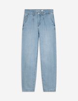 Jeans - Plooi - lichtblauw