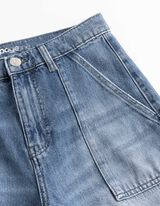 Jeans - Wide fit - blauw