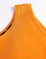 koszulka bez rękaw&oacute;w - materiał oddychający - pomaranczowy