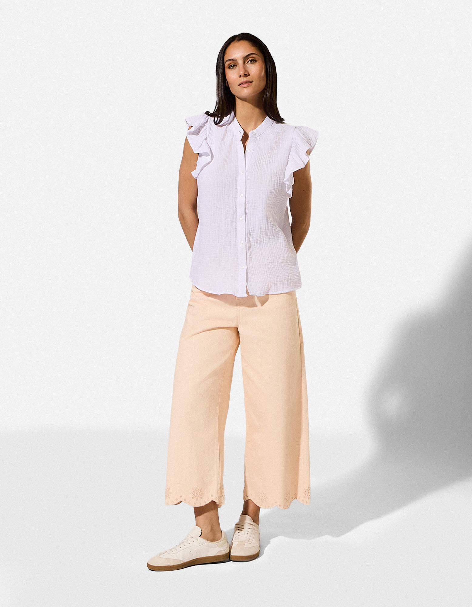 Jeans - Wide Fit - Rosa