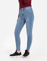 Džínsy - Skinny Fit - modra